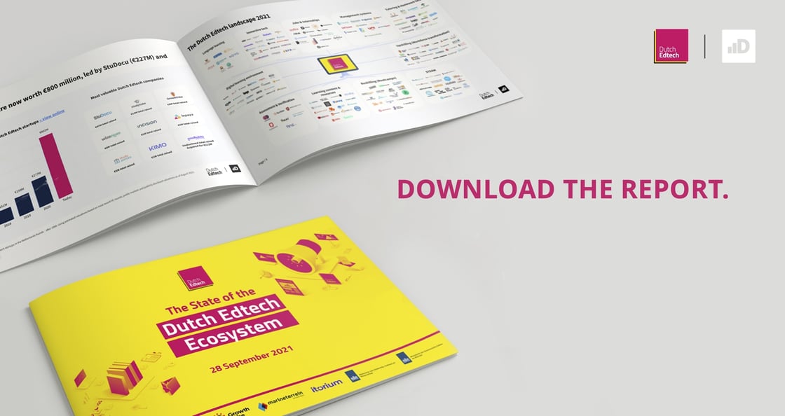 Download the report: The State of the Dutch Edtech Ecosystem